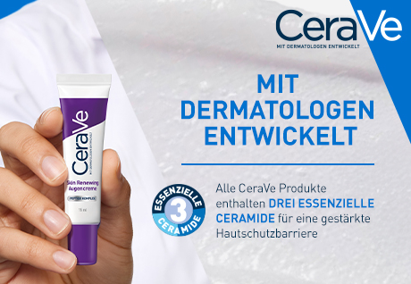 CeraVe Skin Renewing Augencreme Tube. Mit Dermatologen entwickelt. Enthält 3 essentielle Ceramide.